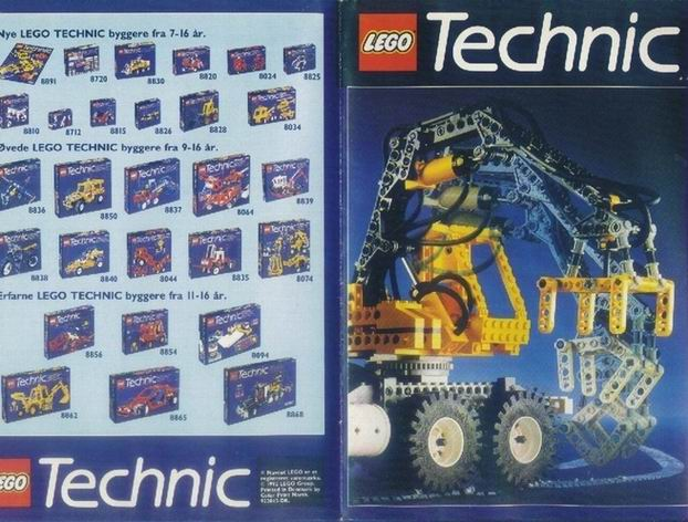 1992 Medium Technic Danish Foldout (922043-DK)