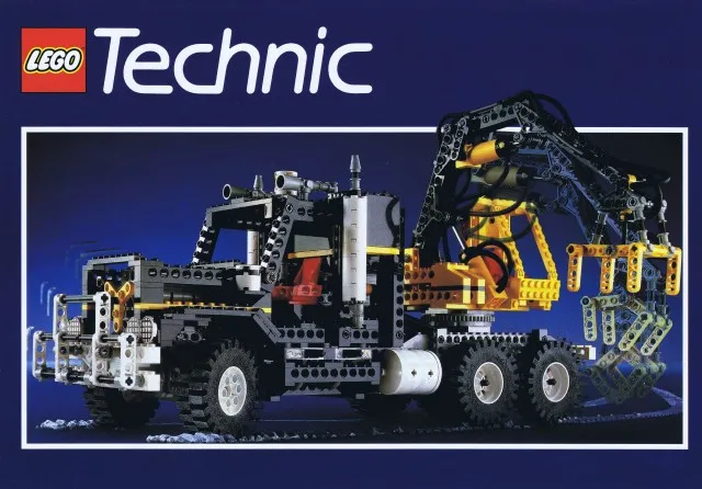 1992 Large Technic French Foldout 26 x 18 cm (922851-F)