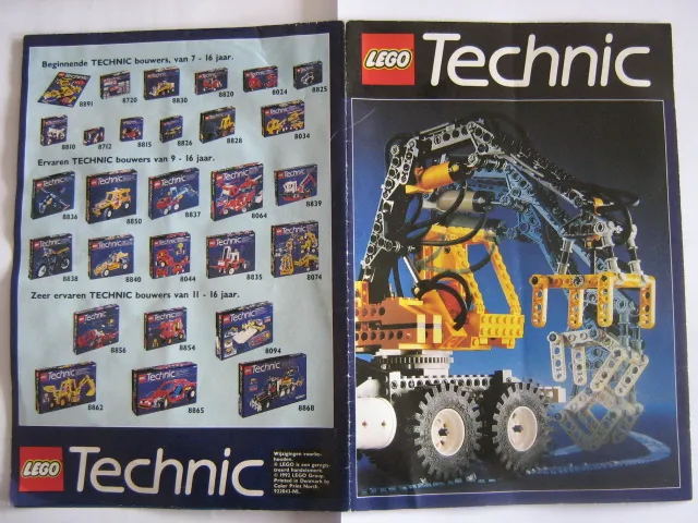 1992 Medium Technic Dutch Foldout (922043-NL)