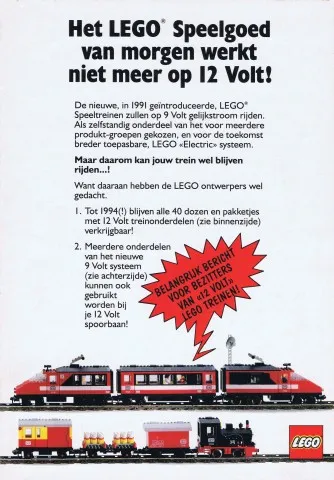 1992 Medium Train Dutch (921762-NL)
