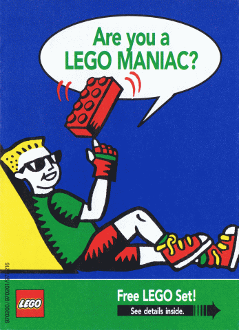 1993 Insert - Builders Club - Maniac Version (970200/970201/970216)