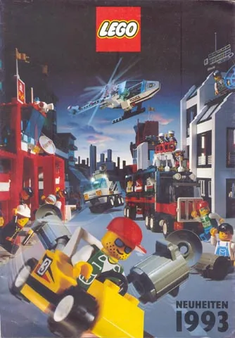 1993 Dealer Catalog Novelties German Jan. - Mar. (922582-D)