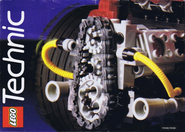 1993 Medium Technic European Foldout (109380/109480 (DK/S/SF))