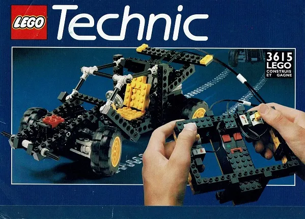 1993 Large Technic French Foldout 24 x 17 cm (922995)