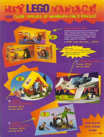 1994 Insert - Member Special Offers Builders Club (62-127)