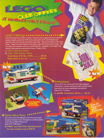 1994 Insert - Member Special Offers Builders Club