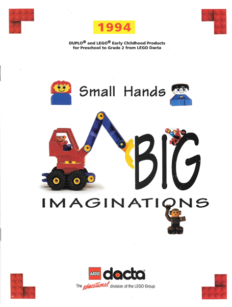 1994 Large US Dacta Preschool (Small Hands BIG IMAGINATIONS)
