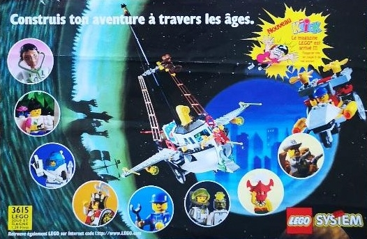 1996 Large French Foldout 26 x 18 cm (925106)