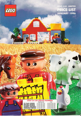 1996 Dealer Large UK - Price List