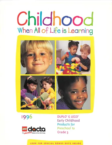 1996 Large US Dacta - Early Learning (Childhood - When All of Life is Learning)