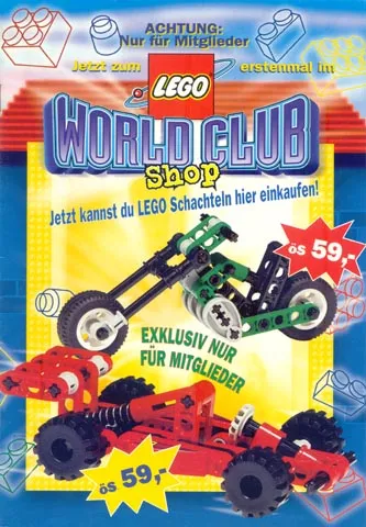 1998 Insert - World Club Magazine Austrian (927.073-A)