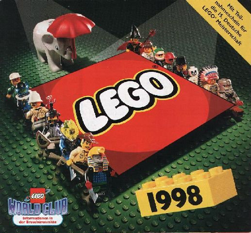 1998 Large German #1 (Mit Teilnahmeschein für die 15. Deutsche LEGO Meisterschaft - 926100 D)