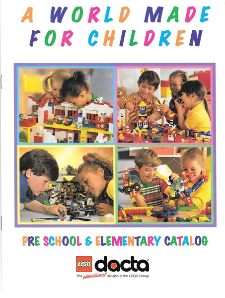 1998 Large US Dacta - A World Made For Children - Pre School & Elementary Catalog