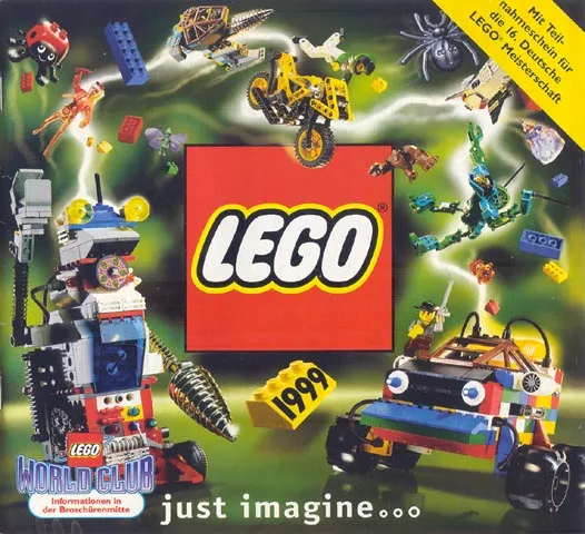 1999 Large German  #1 (Mit Teilnahmeschein für die 16. Deutsche LEGO Meisterschaft - (927.070-D)