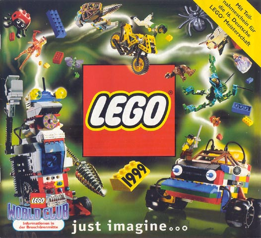 1999 Large German  #1 (Mit Teilnahmeschein für die 16. Deutsche LEGO Meisterschaft - (927.070-D)