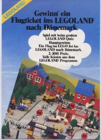 1981 Gewinn' ein Flugticket ins Legoland nach Dänemark (93.042-D)
