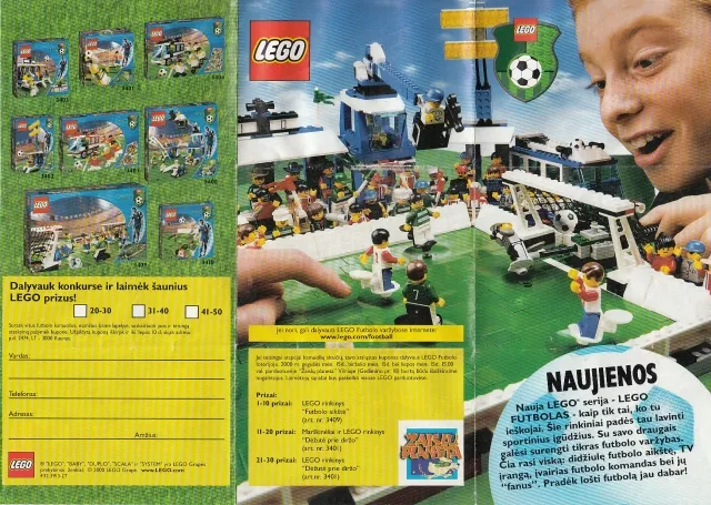 2000 Mini Football / Soccer Promotion Lithuanian (432.3913-LT)
