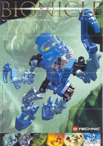 2001 Mini Bionicle - Gali (4130829)