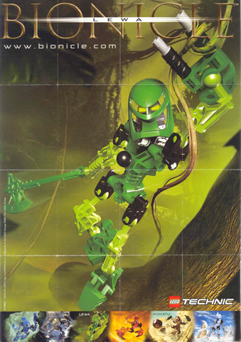 2001 Mini Bionicle - Lewa (4130831)