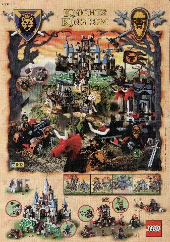 2001 Mini Knights' Kingdom (4155645/4155644)