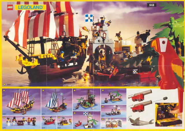 1989 Mini Pirates European (108783-EU)