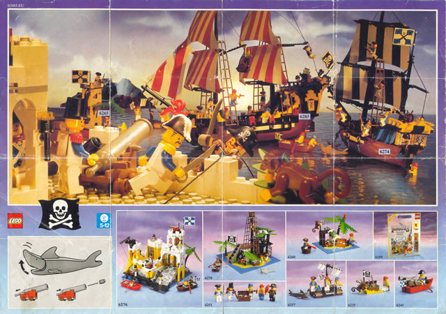 1990 Mini Pirates European (113483-EU)