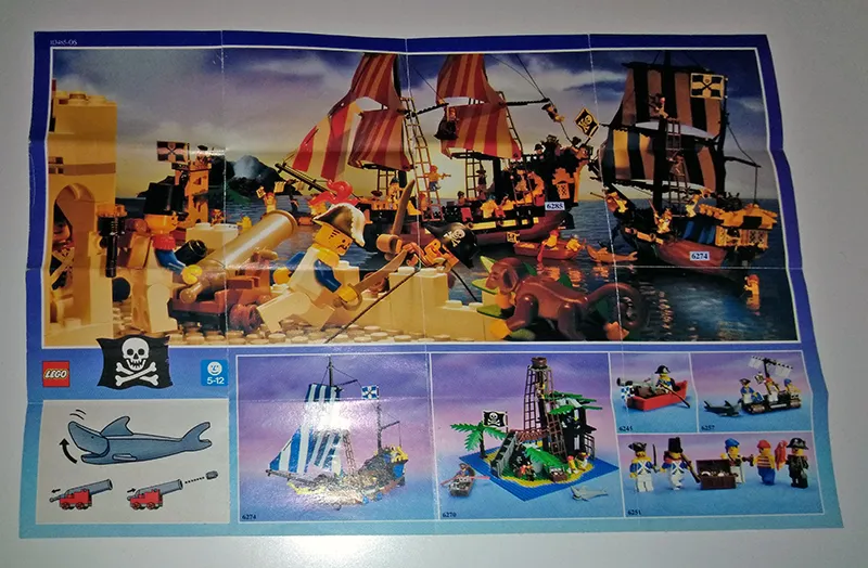 1990 Mini Pirates Overseas (113485-OS)