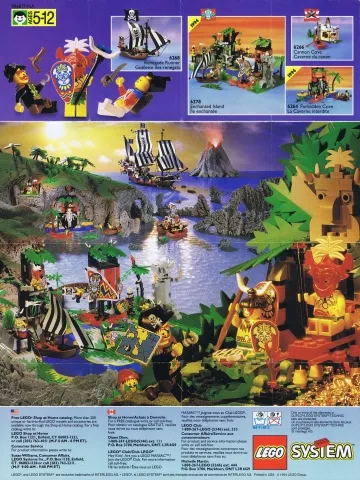 1994 Mini Pirates North America (996817-NA)