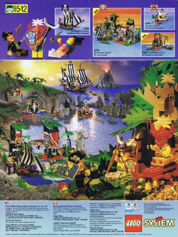 1994 Mini Pirates North America (996817-NA)