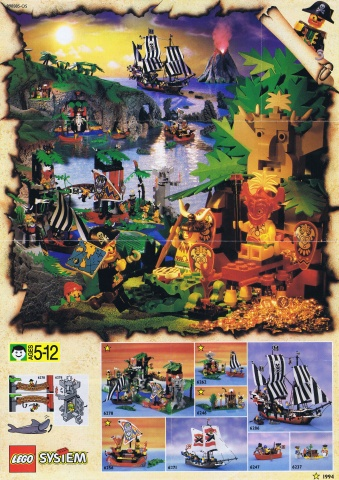 1994 Mini Pirates Overseas (998885-OS)