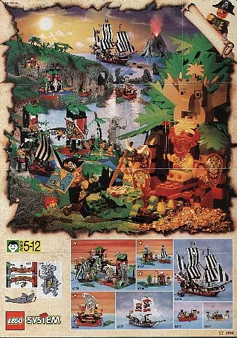 1994 Mini Pirates European (991783-EU)