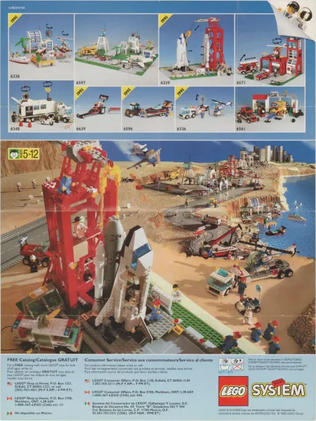 1995 Mini Town North America (4.100.014-NA)