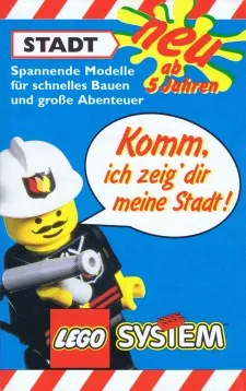 1997 Mini Town German 6 x 9.5 cm