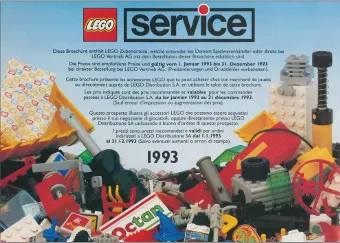 1993 Medium Service Packs Swiss (922711-CH)