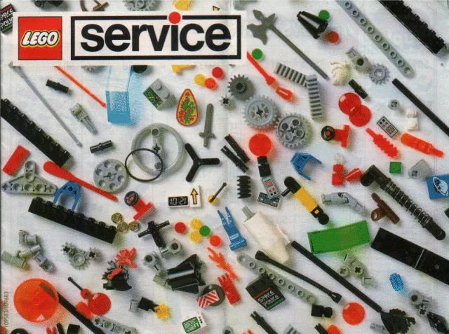 1993 Medium Service Packs European (109583/109683)