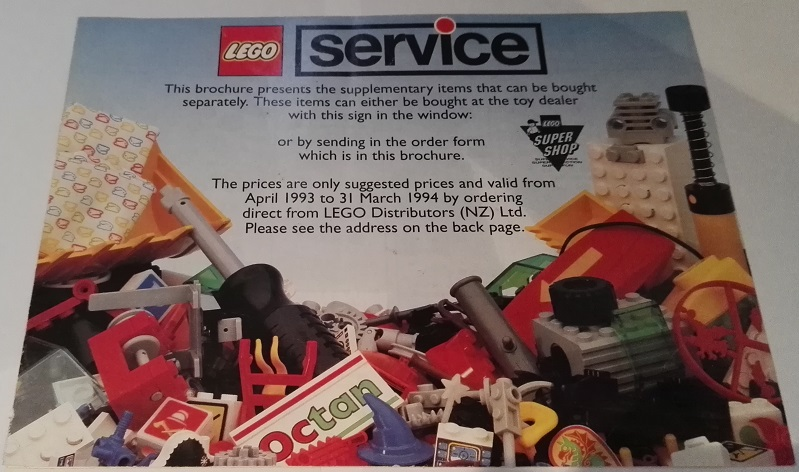 1993 Medium Service Packs New Zealand (922711-NZ)