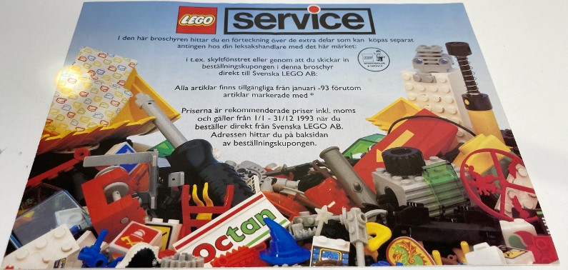 1993 Medium Service Packs Swedish (922711-S)