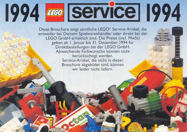 1994 Medium Service Packs German (923323-D)