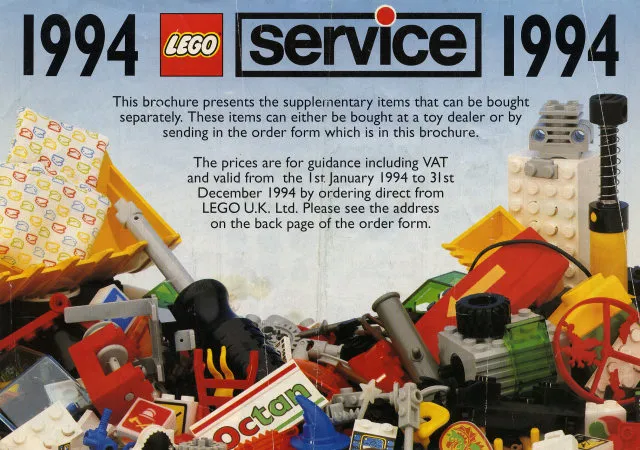 1994 Medium Service Packs UK (923323-UK)