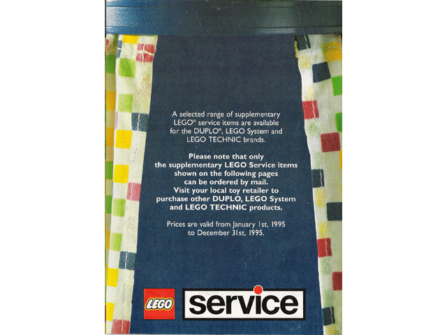 1995 Medium Service Packs Australian (923966-B)