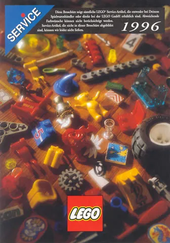 1996 Medium Service Packs German (924.716-D)