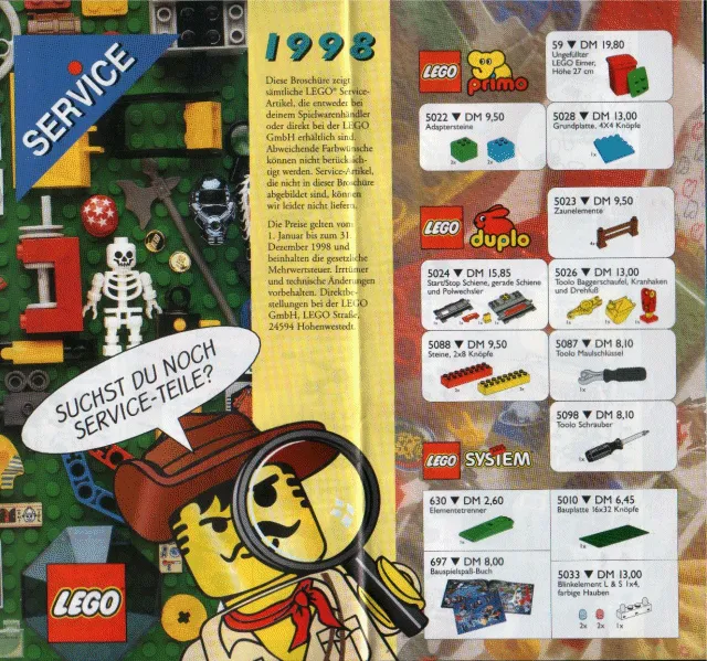 1998 Large Service Packs German (926.272-D)