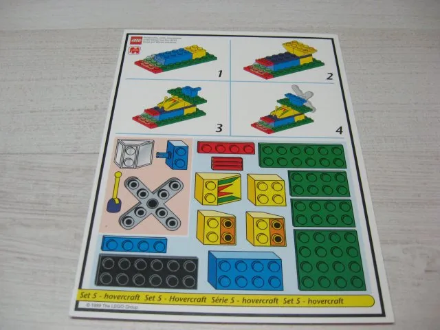 Creator Board Game Model Card Black Border Set 5 Hovercraft