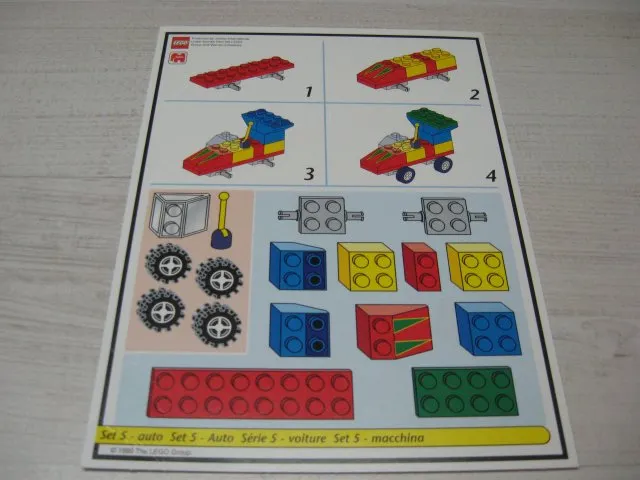 Creator Board Game Model Card Black Border Set 5 Car