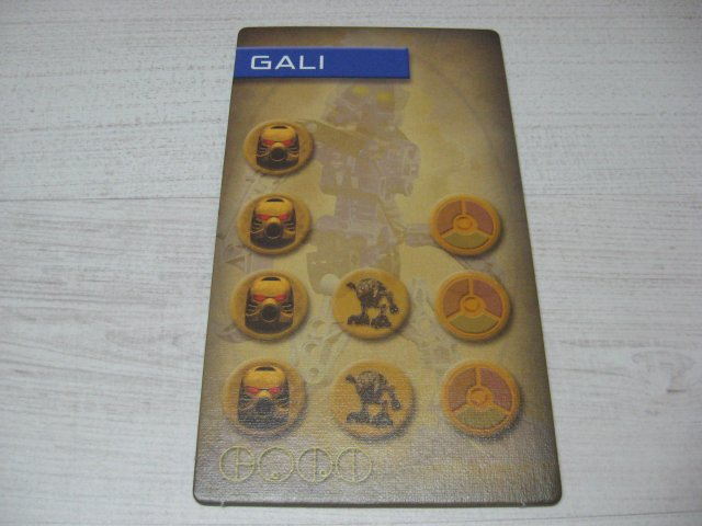 BIONICLE Quest for Makuta: Adventure Game - Card Gali