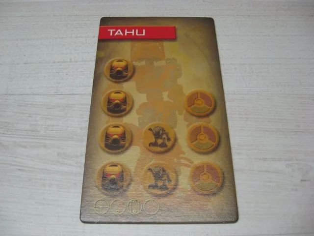 BIONICLE Quest for Makuta: Adventure Game - Card Tahu