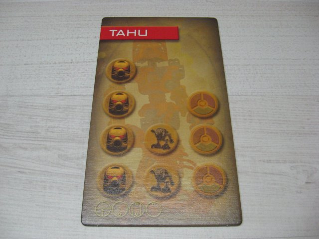BIONICLE Quest for Makuta: Adventure Game - Card Tahu