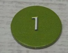 BIONICLE Quest for Makuta: Adventure Game - Token, Rahi Gnat value 1