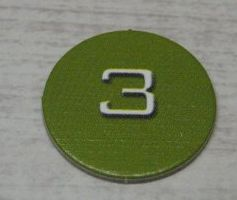 BIONICLE Quest for Makuta: Adventure Game - Token, Rahi Gnat value 3