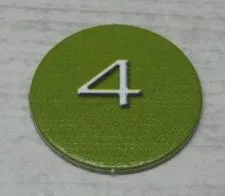 BIONICLE Quest for Makuta: Adventure Game - Token, Rahi Gnat value 4